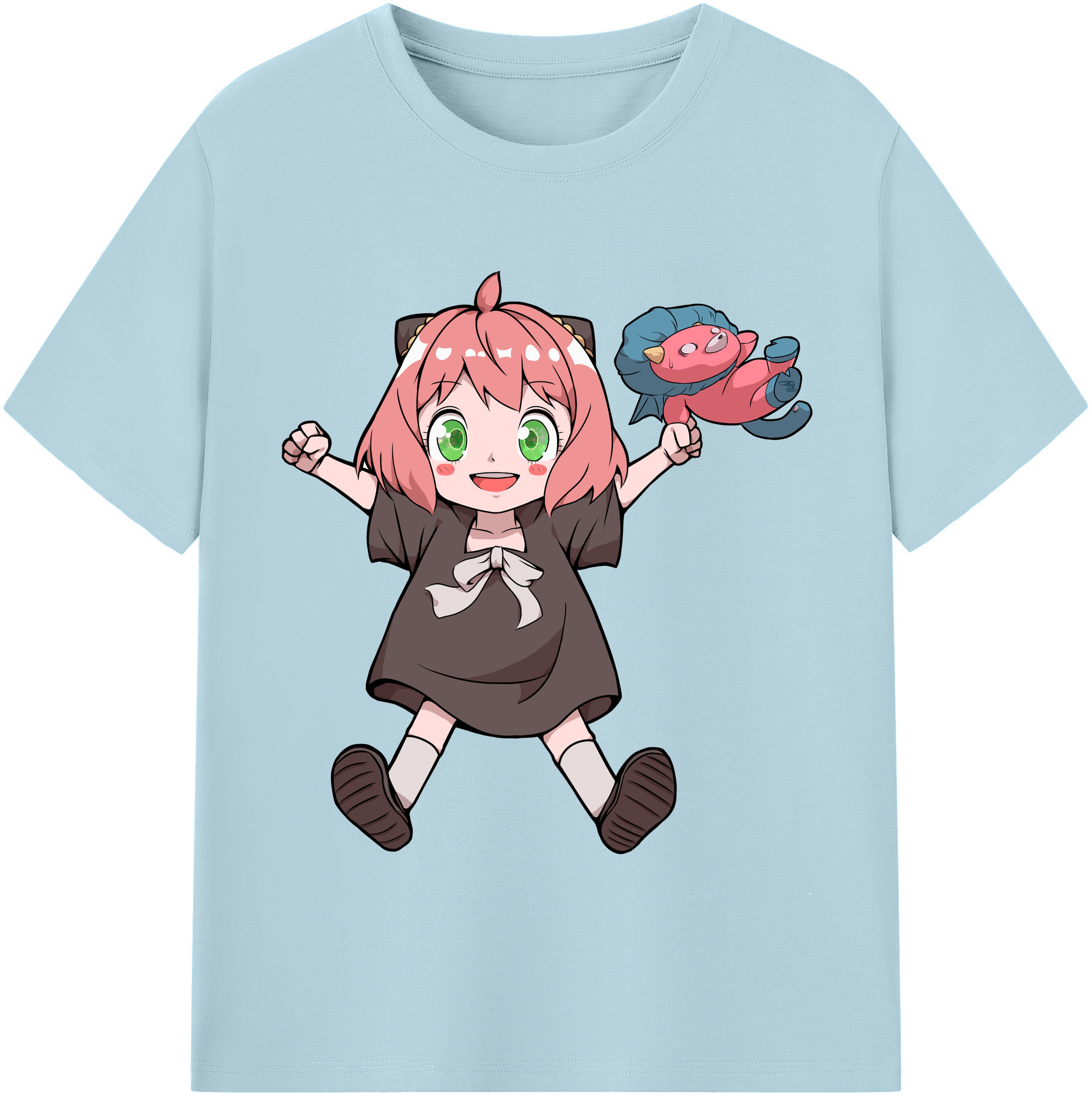 （画像用） SPY×FAMILY间谍家家酒 綿100％半袖Tシャツ（フロントプリント）